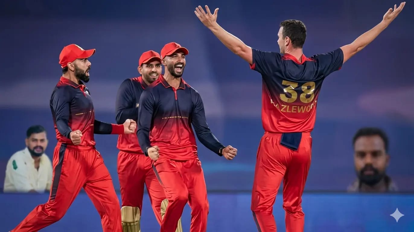 RCB VS DC
