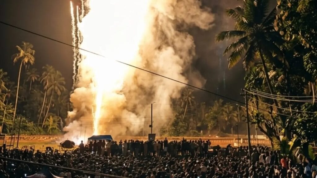 തൃശൂർ മുണ്ടത്തിക്കോട് സ്ഫോടനം