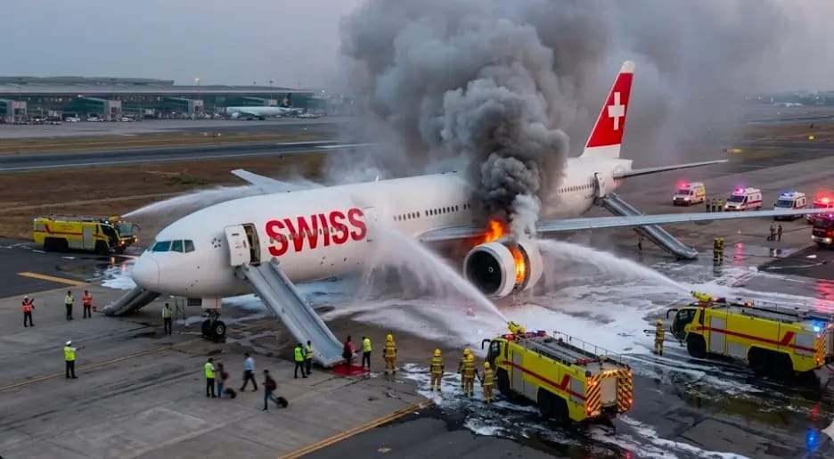 swiss-flight-catches-fire-