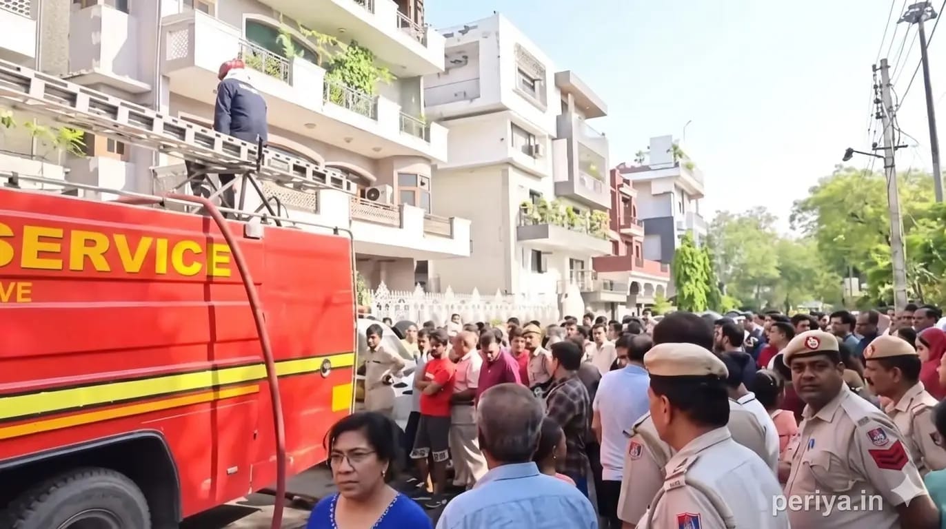 ഡൽഹി വിവേക് വിഹാർ അഗ്നിബാധ