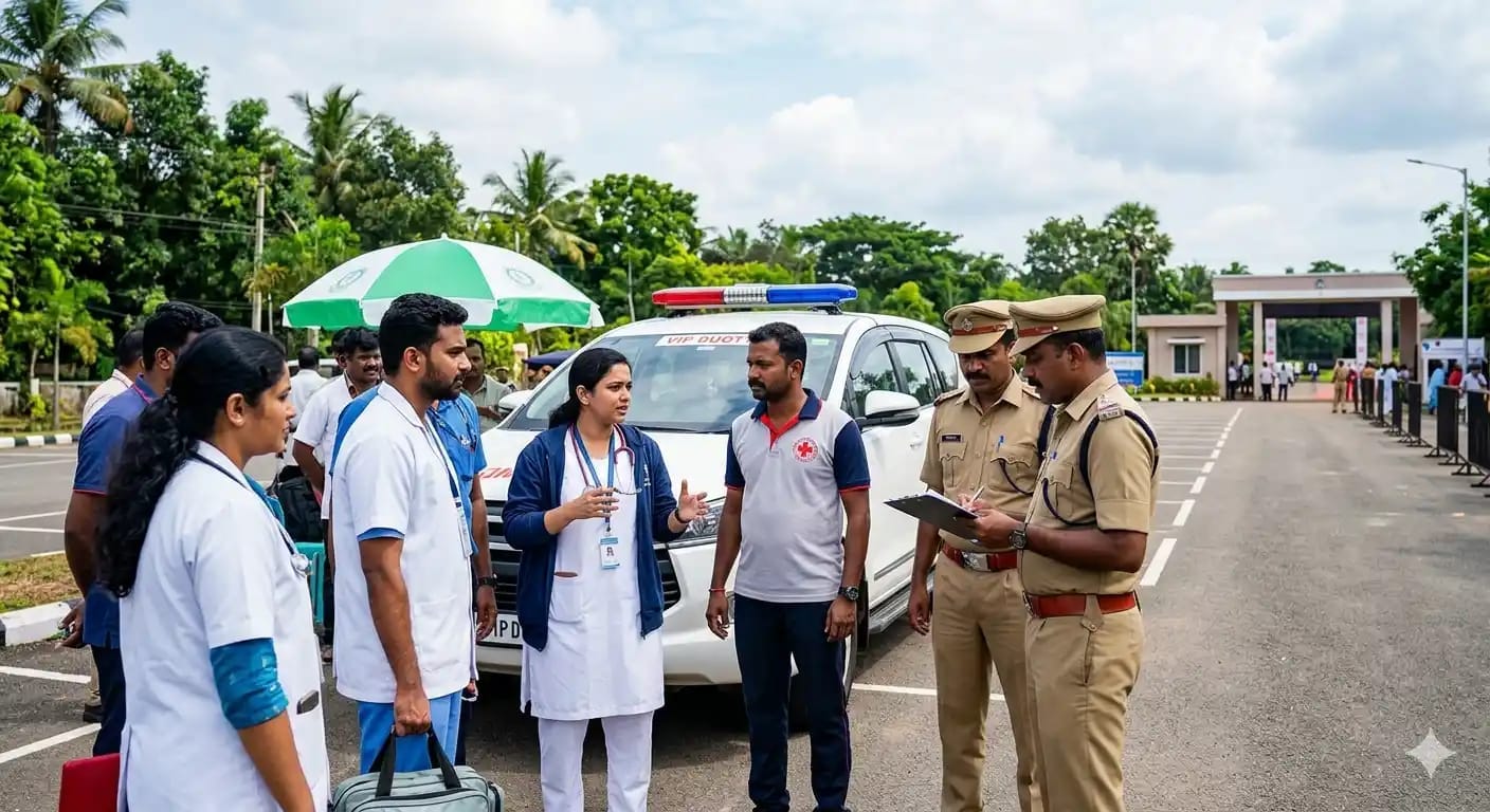വിഐപി ഡ്യൂട്ടി ഡോക്ടർമാർ