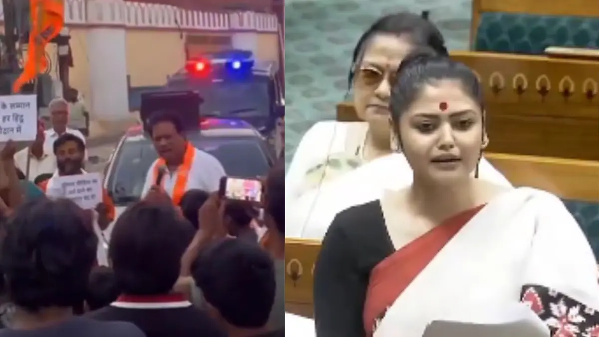 വിവാദ പ്രസ്താവനയുമായി ബിജെപി, Saayoni Ghosh TMC MP Controversy, BJP Leader Pradeep Dixit Threat, West Bengal Political Violence 2026, Lok Sabha MP Security Concerns.