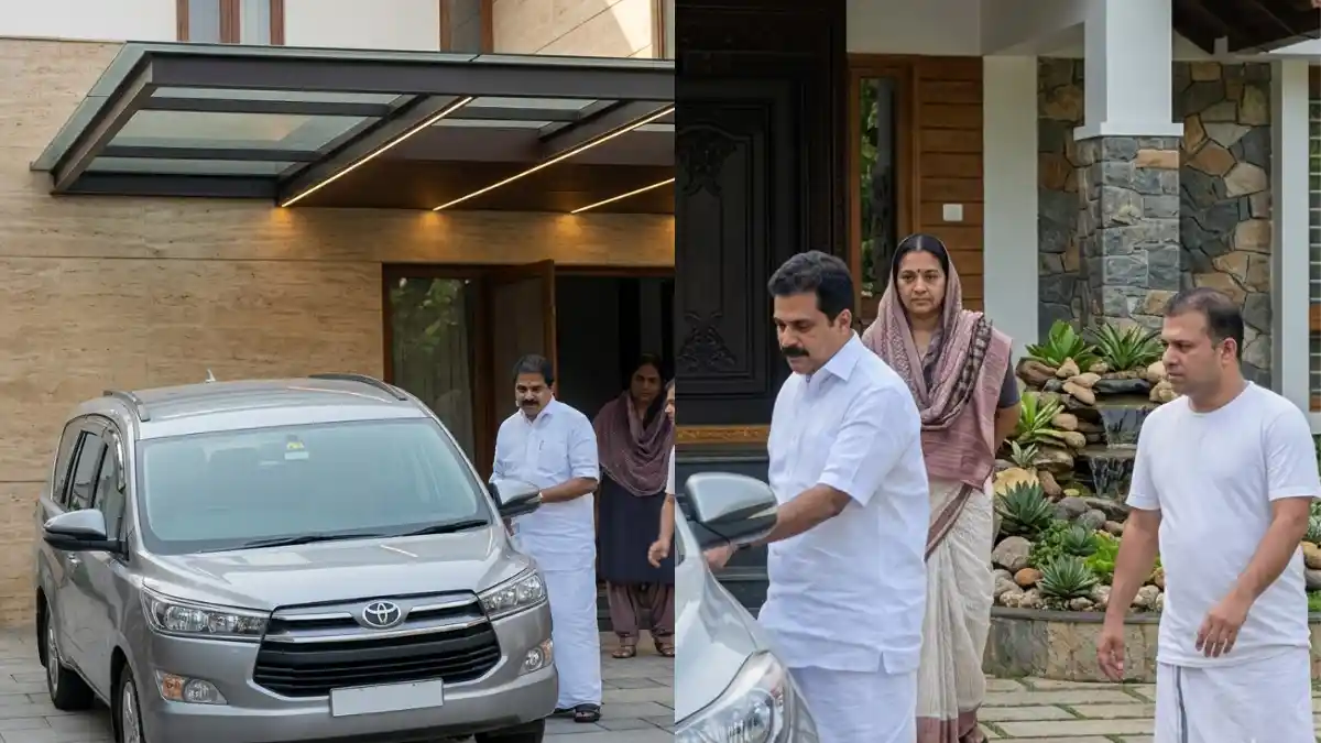 AI generated image, Rahul Gandhi, KC Venugopal, Kerala CM Announcement