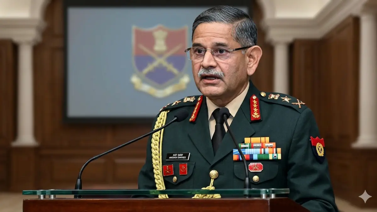 Indian Army Chief Warning, General Upendra Dwivedi, Operation Sindoor Anniversary, India Pakistan Borders Counter Terror, New Delhi Sena Samwad, Indian Military Strike Pakistan, Defence News Kerala.
