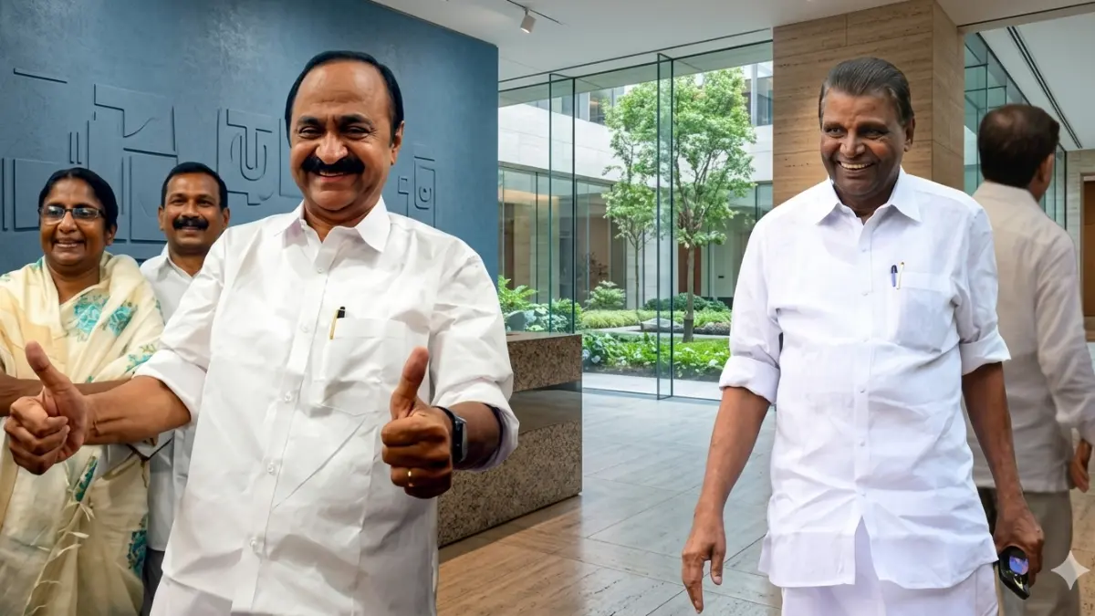 Kerala Cabinet Portfolios 2026, Thiruvanchoor Radhakrishnan Speaker, Shanimol Usman Deputy Speaker, VD Satheesan Chief Minister Cabinet.