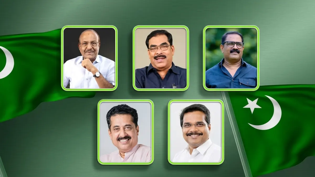 മുസ്ലീംലീഗിന് അഞ്ച് മന്ത്രിമാർ, Muslim League Ministers List 2026, VD Satheesan Cabinet Kerala, Sadiqali Shihab Thangal Announcement, Kerala Politics Latest Updates.
