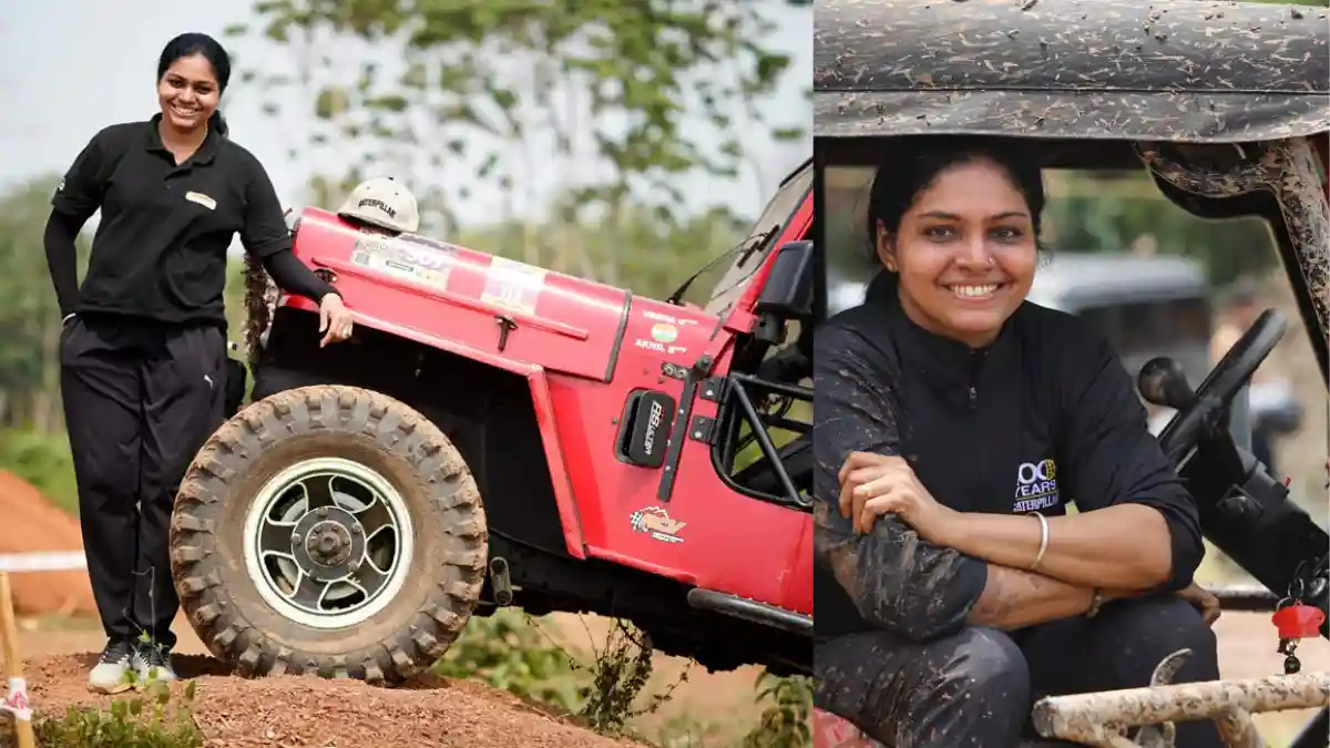 ഓഫ്റോഡിലെ പുലിക്കുട്ടിയായി മാറിയ വീണ മുരളി, Veena Murali Thodupuzha Offroad, Kerala Female Offroad Champion, Indian Motor Sports Women Racers, Mahindra Thar Offroad Racing Kerala.
