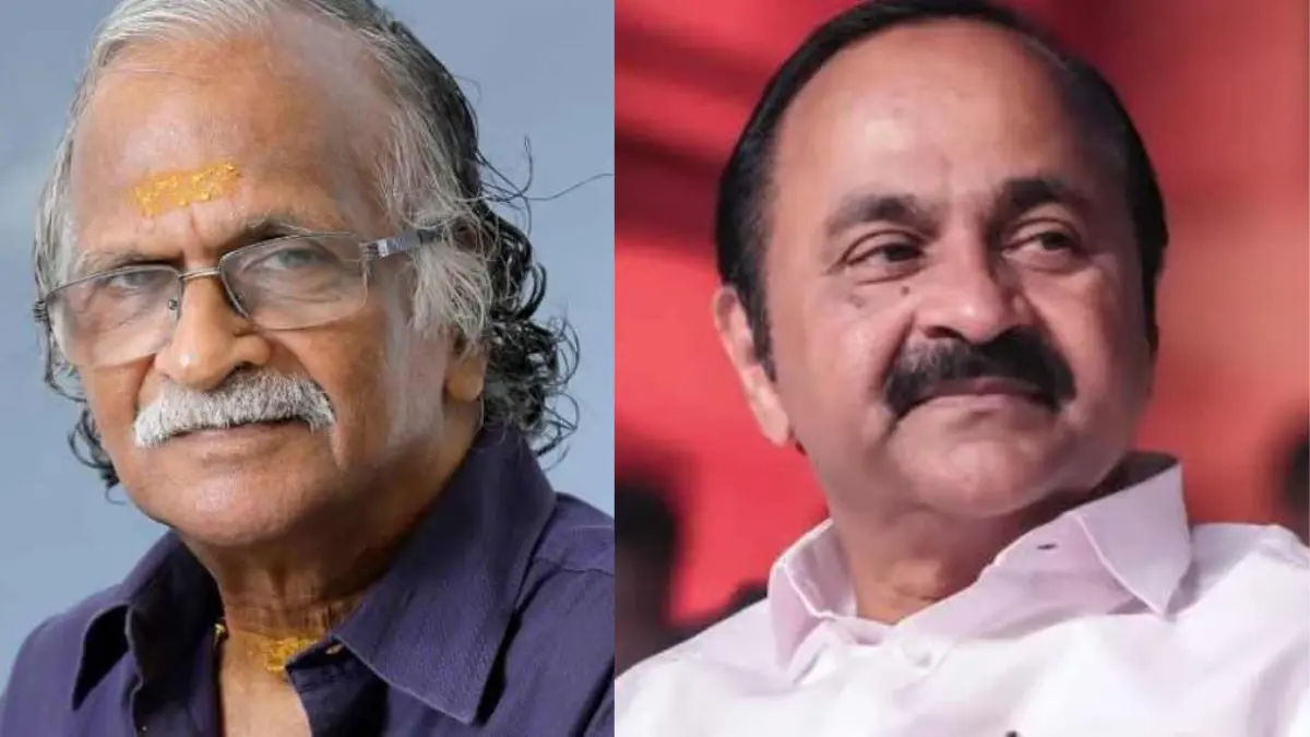 ശ്രീകുമാരൻ തമ്പിയുടെ പിന്തുണ, VD Satheesan Oath Controversy, Sreekumaran Thampi Facebook Post, Kerala CM Father Name Issue, Adam Nee Evideyakunnu Book.