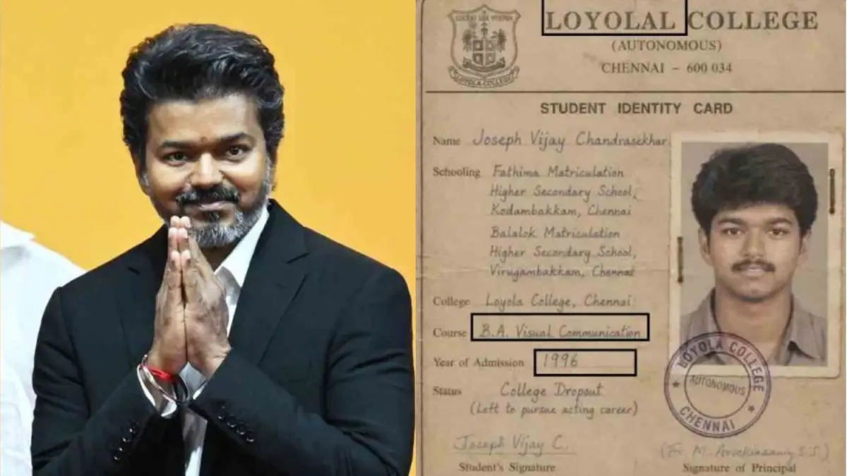 വിജയ് ഫാക്ട് ചെക്ക്, തമിഴക വെട്രി കഴകം, ലൊയോള കോളജ്, എഐ വ്യാജ കാർഡ്, തമിഴ്‌നാട് മുഖ്യമന്ത്രി