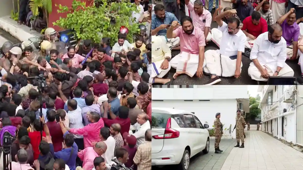 പിണറായി വിജയൻ, ഇ ഡി റെയ്ഡ്, തിരുവനന്തപുരം സംഘർഷം, വീണ വിജയൻ, മാസപ്പടി കേസ്