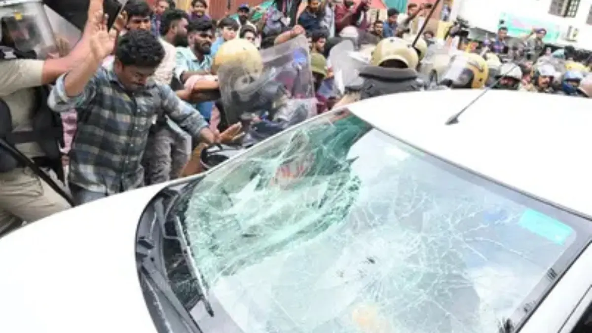ഇഡി വാഹനം ആക്രമണം, ഇന്റലിജൻസ് റിപ്പോർട്ട്, കേരള പൊലീസ് വീഴ്ച, തിരുവനന്തപുരം റെയ്ഡ്, രാഷ്ട്രീയ സംഘർഷം
