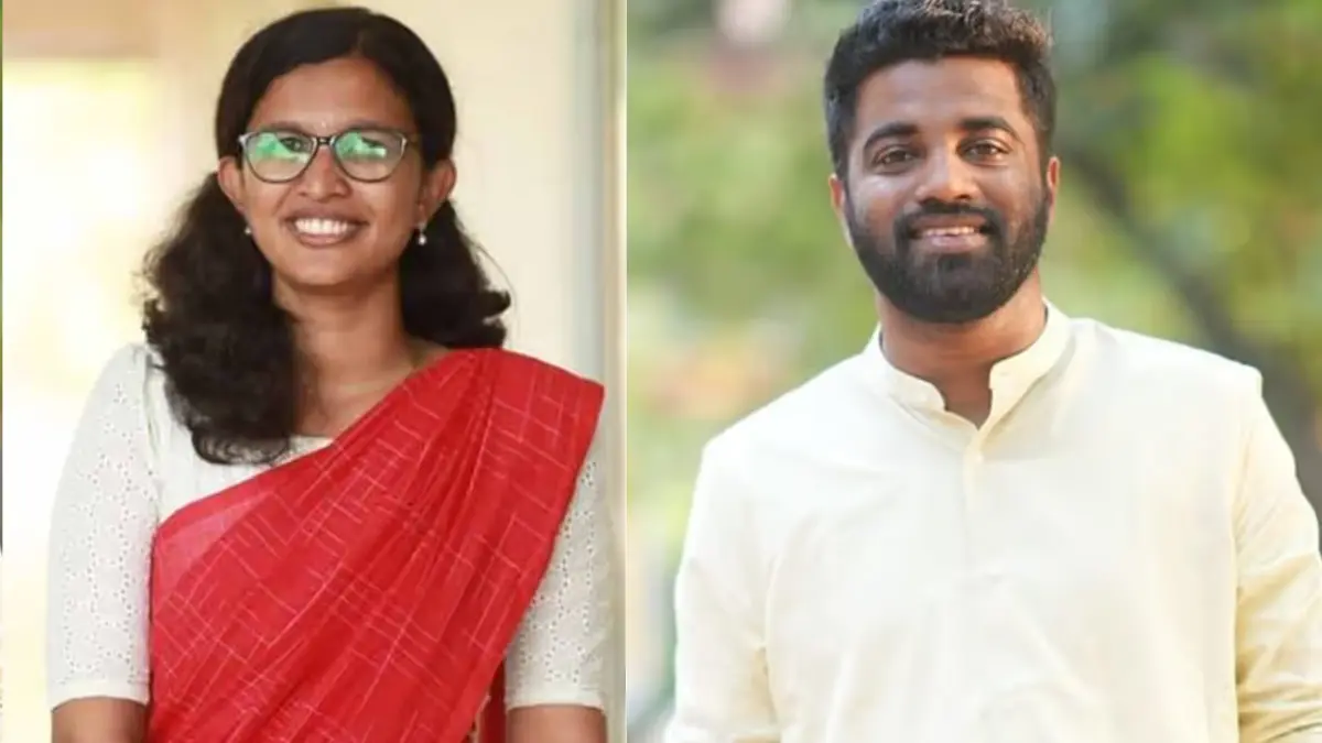 പി എം ആർഷോ വിവാഹം, കെ വിദ്യ തൃക്കരിപ്പൂർ, എസ്എഫ്ഐ നേതാക്കളുടെ വിവാഹം, കേരള രാഷ്ട്രീയ വാർത്തകൾ, സിപിഎം കാസർകോട് വാർത്ത