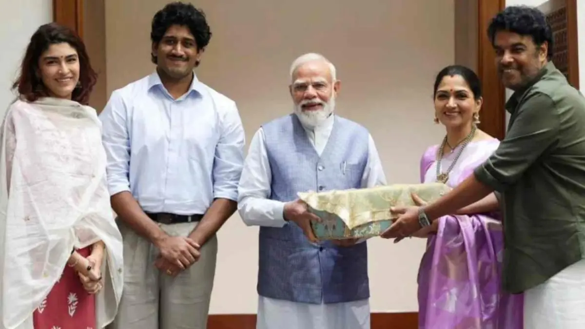 നടി അവന്തിക വിവാഹം, ഖുശ്ബു മകൾ വിവാഹം, പ്രധാനമന്ത്രി നരേന്ദ്ര മോദി, സുന്ദർ സി കുടുംബം, തെന്നിന്ത്യൻ സിനിമാ വാർത്തകൾ