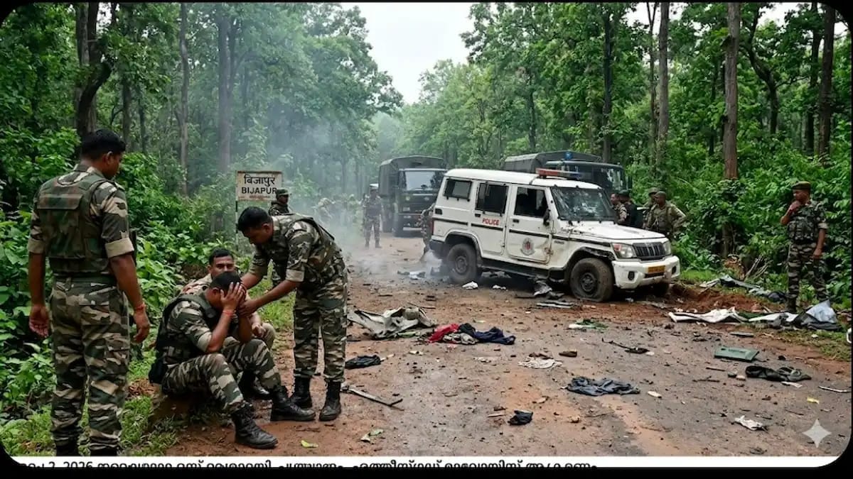 ഛത്തീസ്ഗഡ് മാവോയിസ്റ്റ് ആക്രമണം