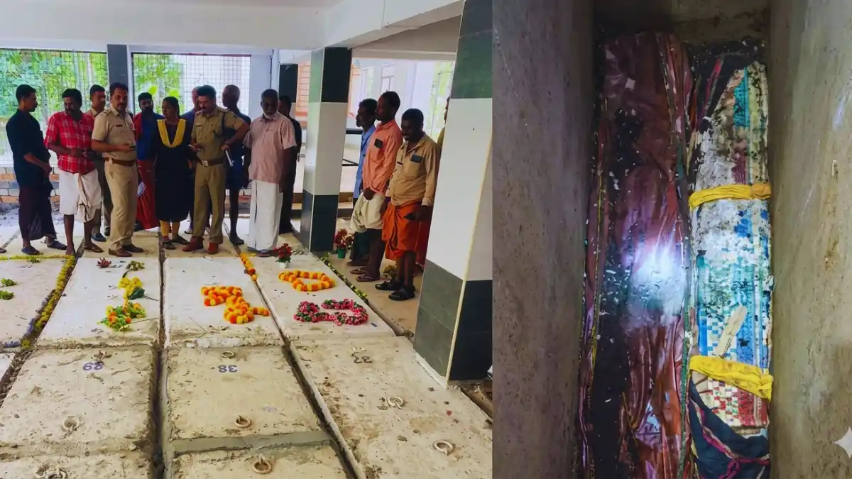 പള്ളി സെമിത്തേരിയിൽ മൃതദേഹം