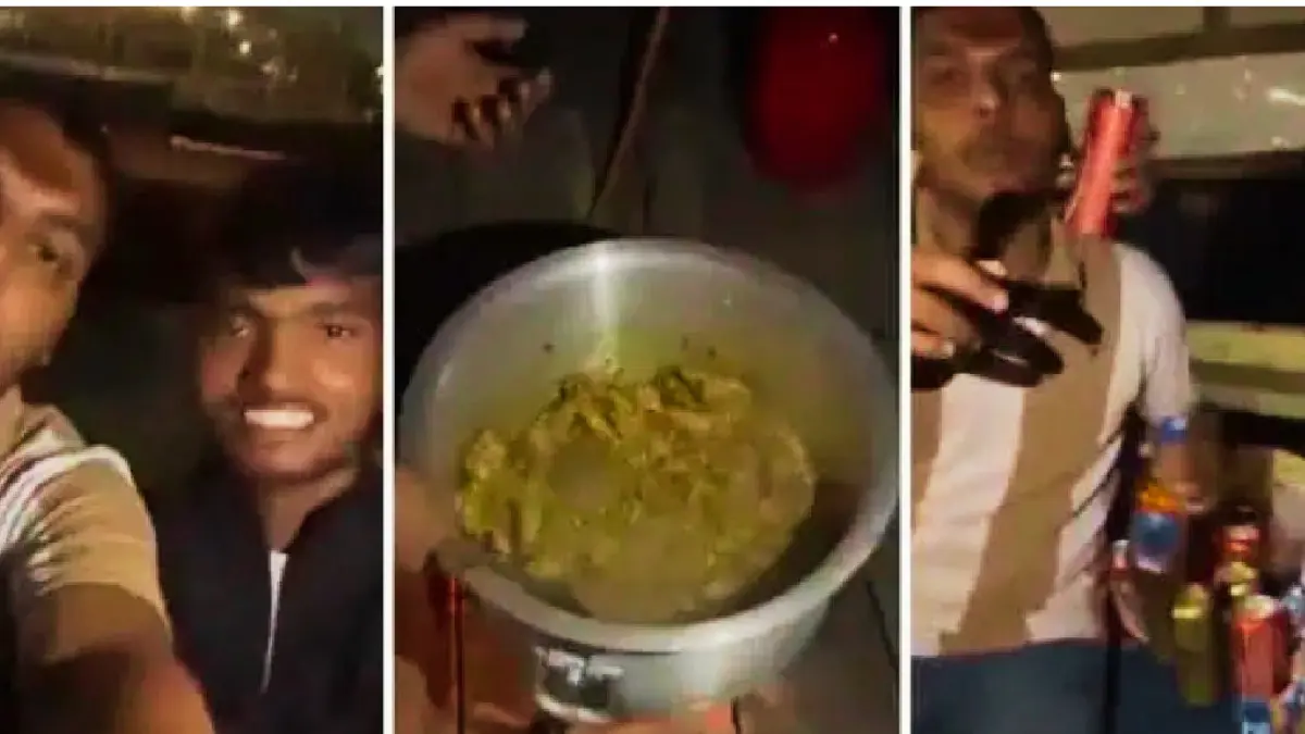 ഗംഗാനദിയിലെ പാർട്ടി അറസ്റ്റ് വാർത്ത വലിയ ചർച്ചയാകുന്നു.