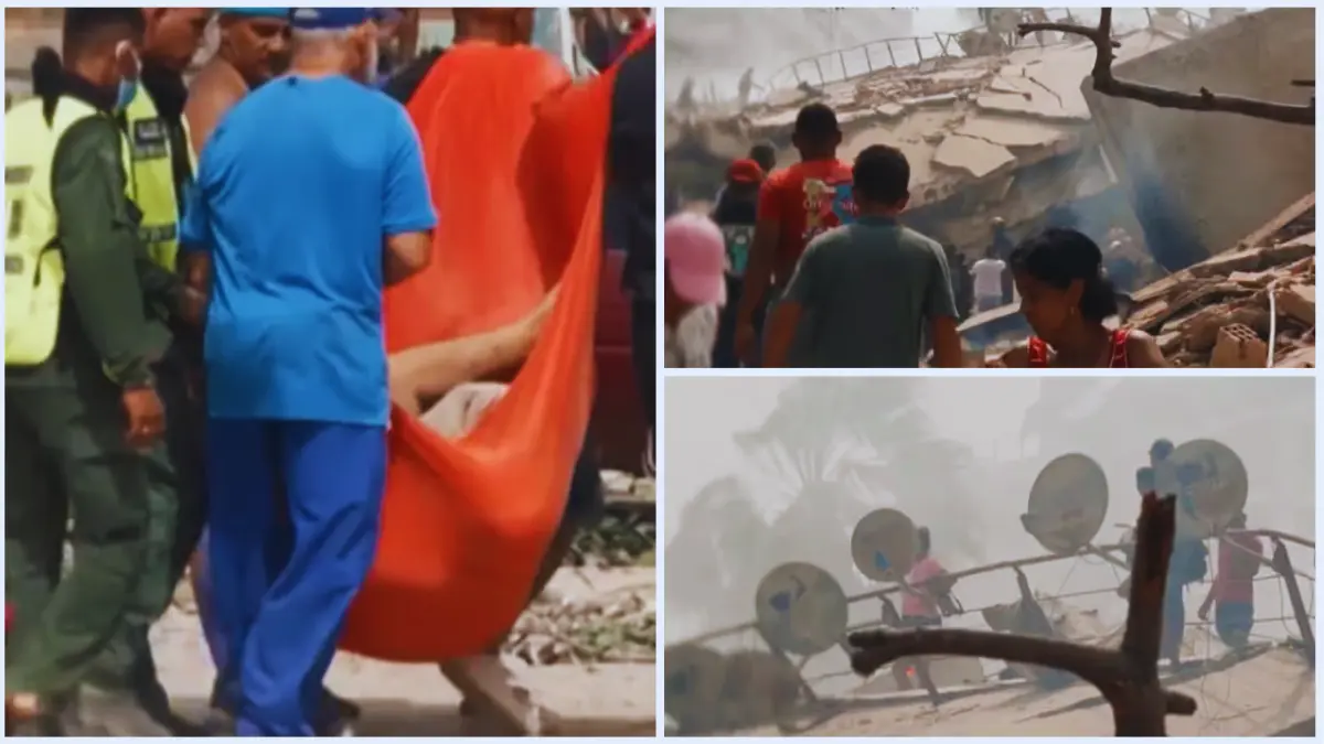 വെനസ്വേല ഇരട്ട ഭൂചലനം മൂലം രാജ്യത്ത് കനത്ത നാശനഷ്ടം.