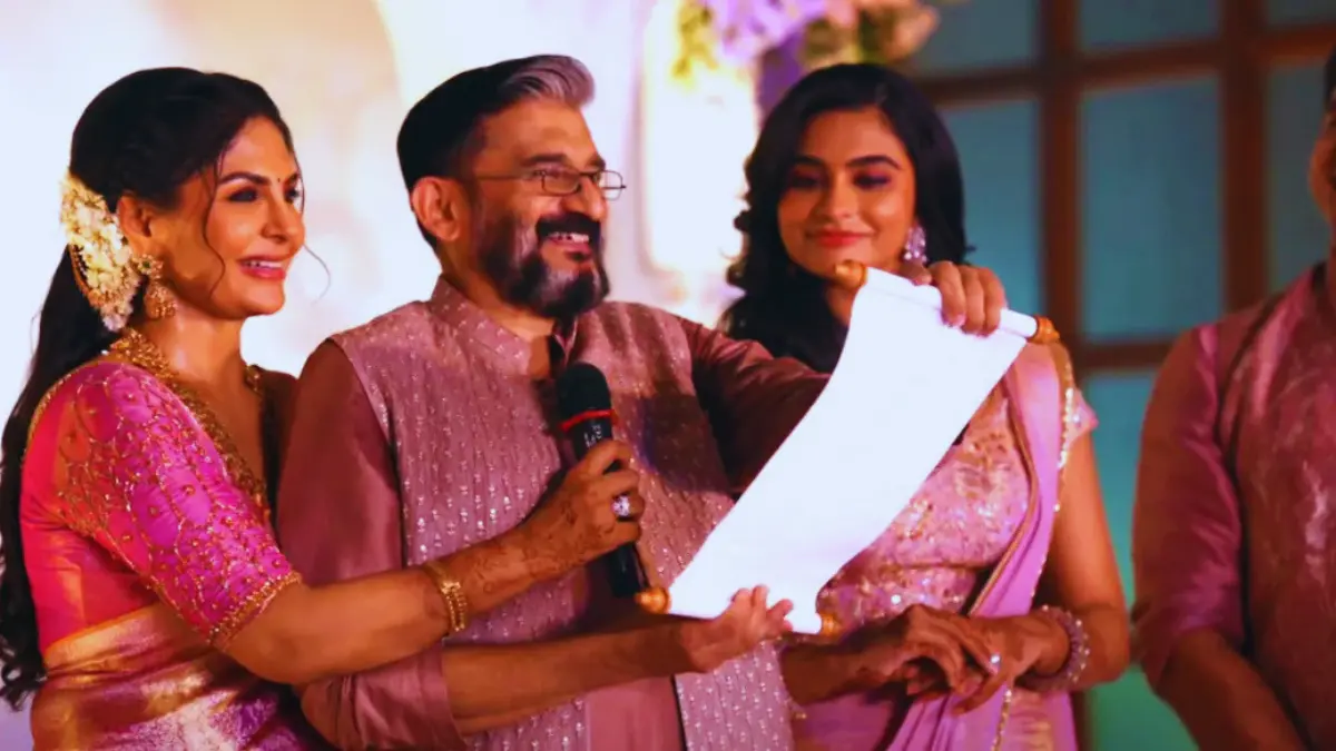 വിവാഹ തിയതി വായിച്ചത് തെറ്റി, ആശാ ശരത്, കീർത്തന വിവാഹനിശ്ചയം, സിനിമാ വാർത്തകൾ, ഉത്തര ശരത് വൈകാരികം